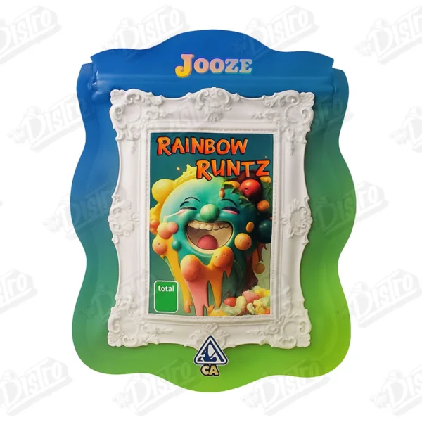 Jooze THC Gummies 600mg - Rainbow Runtz