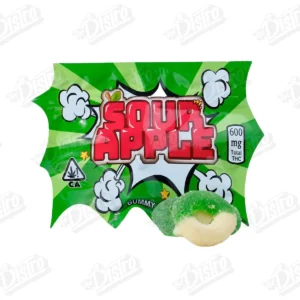 Whamm Sour Apple THC Gummies (600mg)