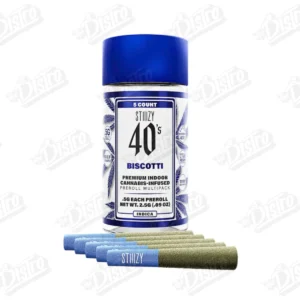 Stiiizy 40's Multi-Pack (2.5g) - Biscotti (Indica)