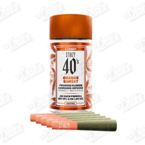 Stiiizy 40's Multi-Pack (2.5g) - Orange Sunset (Hybrid)