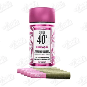 Stiiizy 40's Multi-Pack (2.5g) - Pink Acai (Hybrid)