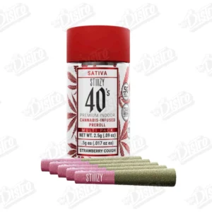Stiiizy 40's Multi-Pack (2.5g) - Strawberry Cough (Sativa)