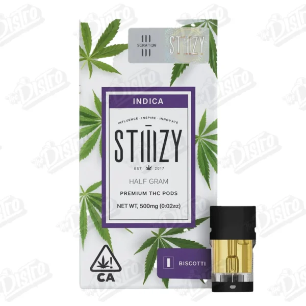 Stiiizy THC Pod (1g) - Biscotti (Sativa)