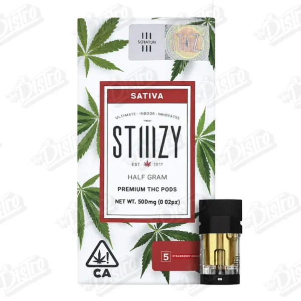 Stiiizy THC Pod (1g) - Strawberry Cough (Sativa)