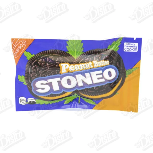 Stoneo THC Cookies (500mg) - Peanut Butter