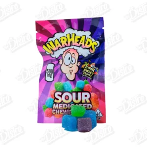 Wars Sour Medicated Chewy Cubes (500mg) - Sour