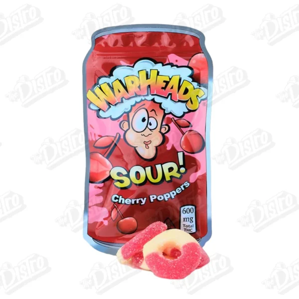 Wars Sour Medicated Chewy Cubes (600mg) - Watermelon
