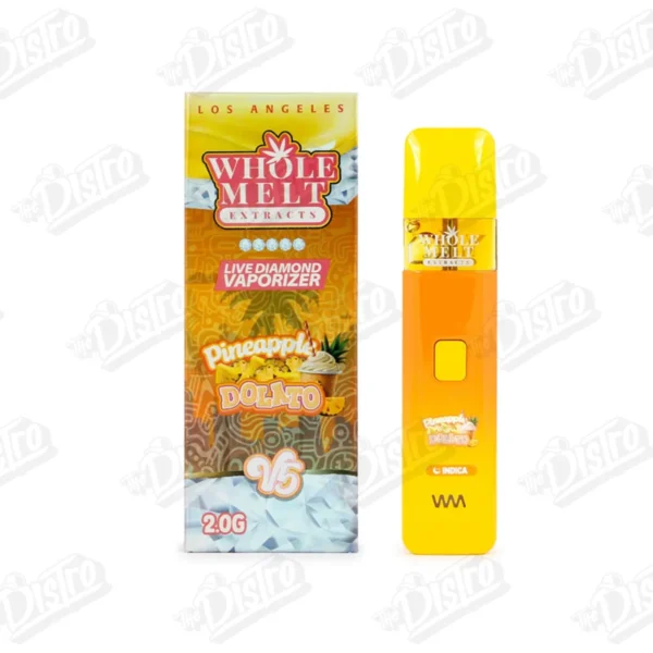 Whole Melt Extracts V5 Disposable Vape (2g) - Pineapple Dolato (Indica)