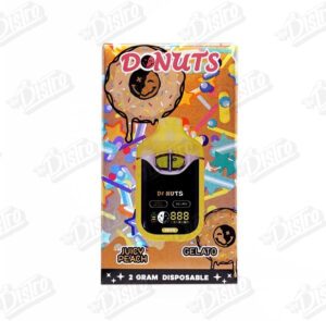 Donut Disposable Vape (2g) - Juicy Peach x Gelato