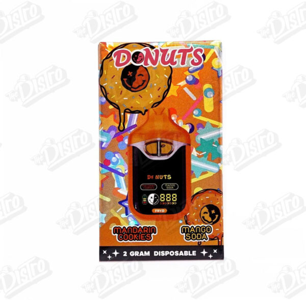 Donut Disposable Vape (2g) - Mandarin cookies x Mango soda