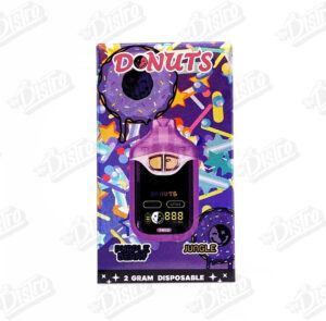 Donut Disposable Vape (2g) – Purple Berry x Jungle