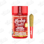 Baby Jeeter Quad Infused Pre-Rolled Joints - Strawberry Sour Diesel (2.5g)