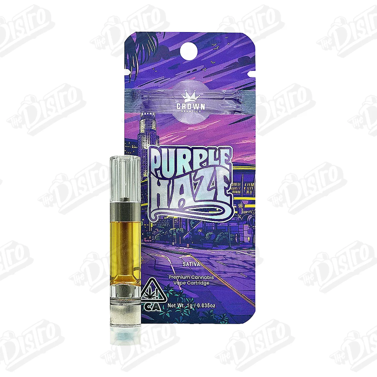 Crown Genetics 510 Cartridge (1g) - Purple Haze