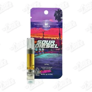 Crown Genetics 510 Cartridge (1g) - Sour Diesel