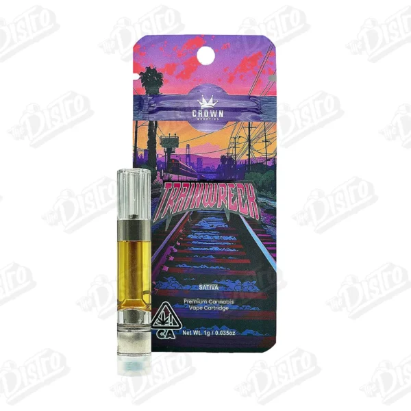 Crown Genetics 510 Cartridge (1g) - Trainwreck