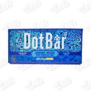 Dot Bar Dark Chocolate (100mg) - Blueberry Muffin
