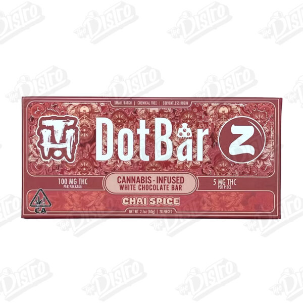 Dot Bar White Chocolate (100mg) - Chai Spice