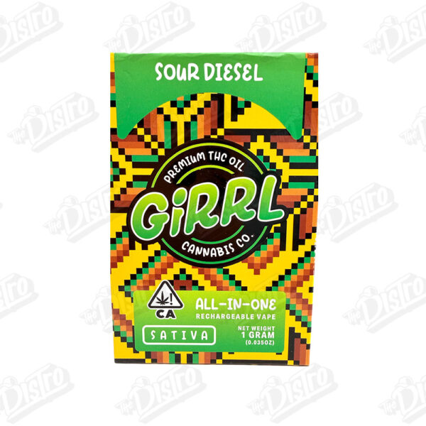 GIRRL All-In-One Vape (1g) - Sour Diesel