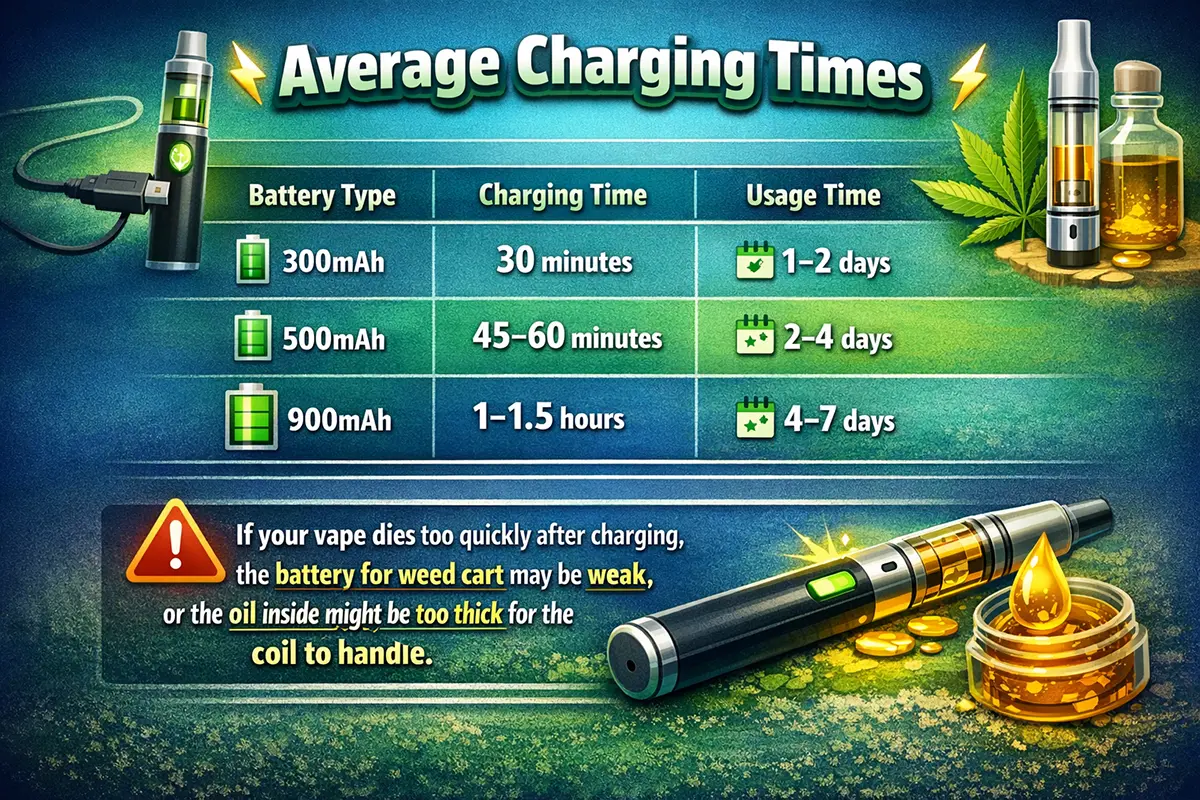 Average Charging Times