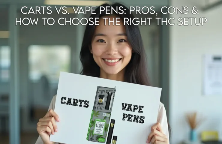 Carts vs. Vape Pens Pros, Cons & How to Choose the Right THC Setup