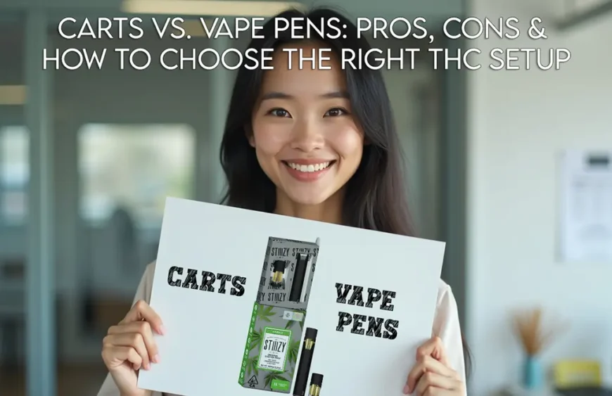 Carts vs. Vape Pens Pros, Cons & How to Choose the Right THC Setup