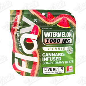 Flav THC Sour Belts (1000mg) - Watermelon
