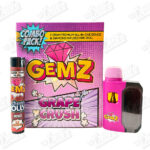 GEMZ 2G All In One Device & Diamond Infused Pre-Roll - GRAPE CRUSH