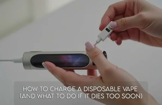 How to Charge a Disposable Vape (And What to Do If It Dies Too Soon)