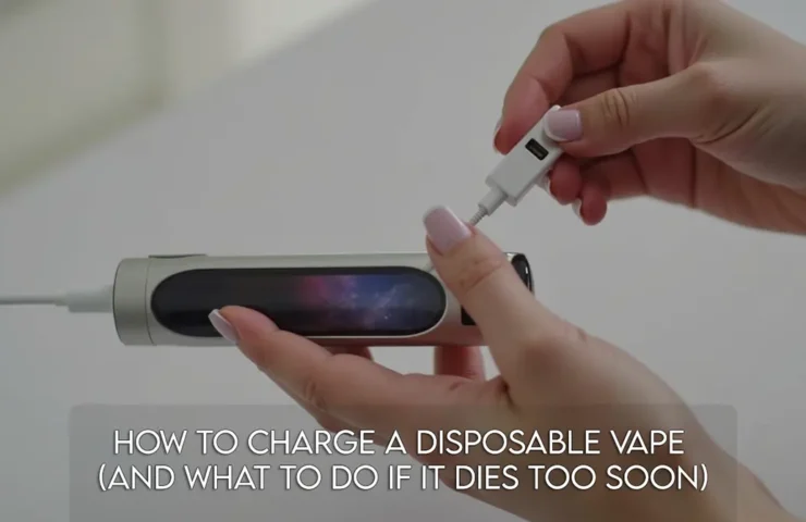 How to Charge a Disposable Vape (And What to Do If It Dies Too Soon)