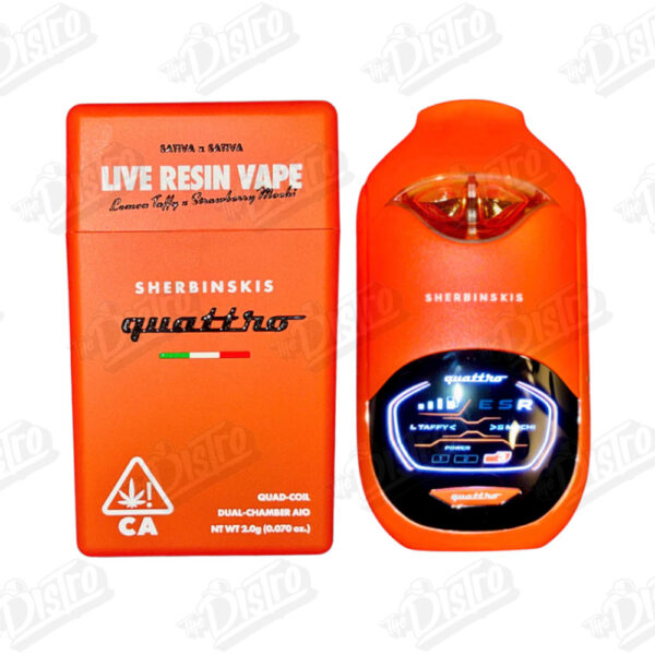 Sherbinskis Quattro Dual Chamber (2g) - Lemon Taffy X Strawberry Mochi