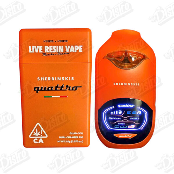 Sherbinskis Quattro Dual Chamber (2g) - Matcha X Headset