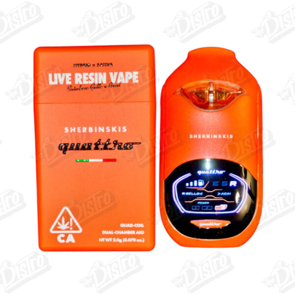 Sherbinskis Quattro Dual Chamber (2g) - Rainbow Gello X Acai