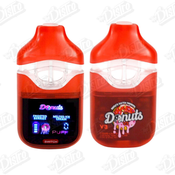 Donut Disposable Vape (2g) - Frosted Berries / Melted Ice Cream