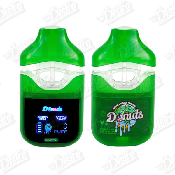 Donut Disposable Vape (2g) - Gummy Bear / Cotton Candy