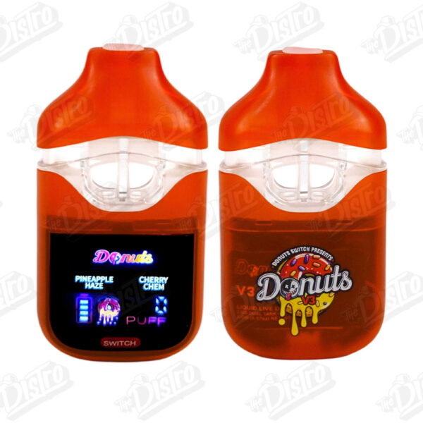 Donut Disposable Vape (2g) - Pineapple Haze / Cherry Chem