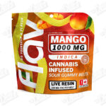 Flav THC Sour Belts (1000mg) – Mango Belts