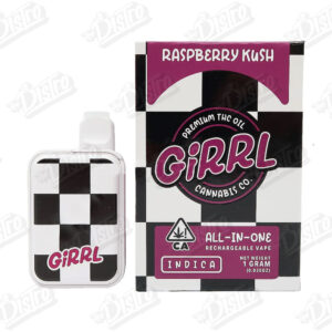 GIRRL All-In-One Vape (1g) – Raspberry Kush