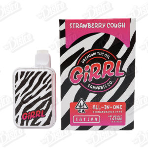 GIRRL All-In-One Vape (1g) – Stawberry Cough
