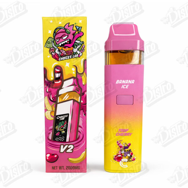Choices Lab Dual Vapes (2g) - Banana Ice x Trap Cherry