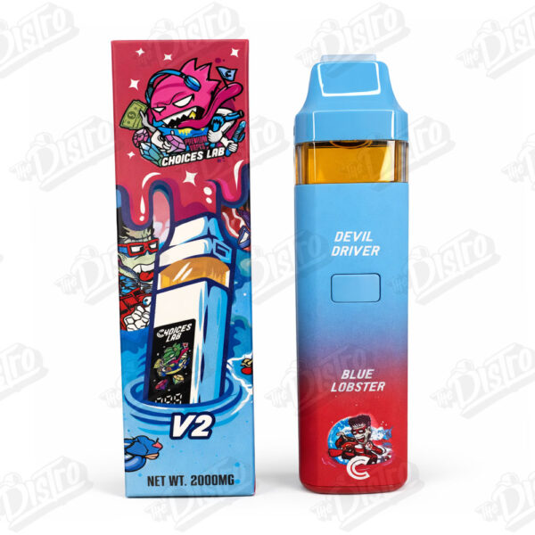 Choices Lab Dual Vapes (2g) - Blue Lobster x Devil Driver