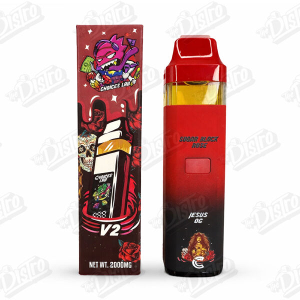Choices Lab Dual Vapes (2g) - Sugar Black Rose x Jesus OG