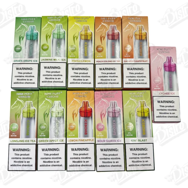 Nini Puff Icebomb Nicotine Vape