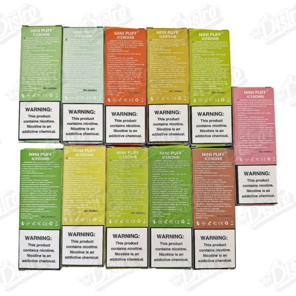 Nini Puff Icebomb Nicotine Vape