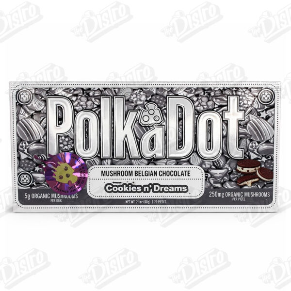 PolkaDot Mushroom Belgian Chocolate (5g) - Cookies N' Dream