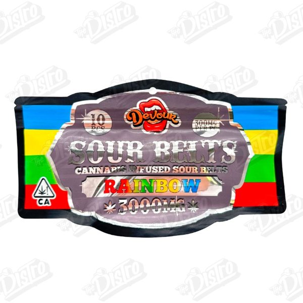 Devour Sour Belts (3000mg THC)