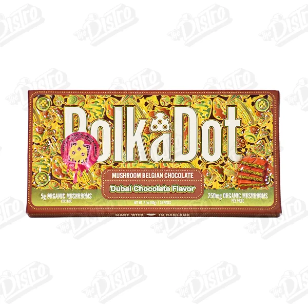 Polka Dot Mushroom Belgian Chocolate (5g)