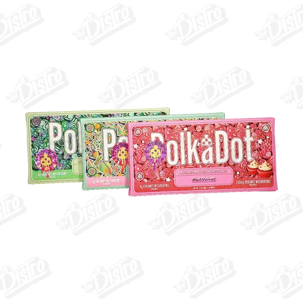 Polka Dot Mushroom Belgian Chocolate (5g)