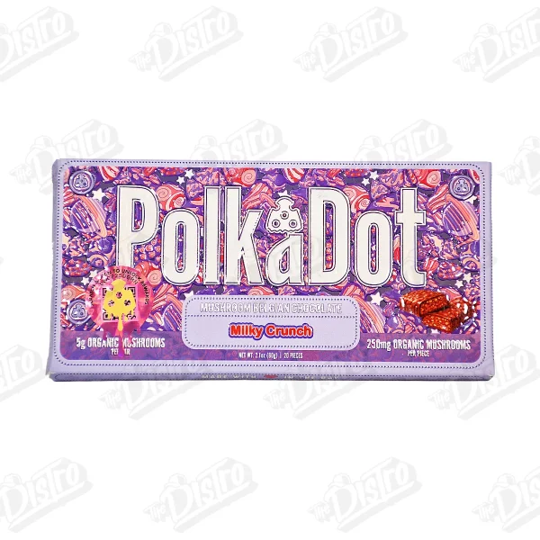 Polka Dot Mushroom Belgian Chocolate (5g)
