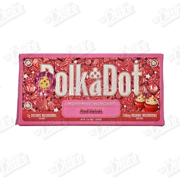 Polka Dot Mushroom Belgian Chocolate (5g)