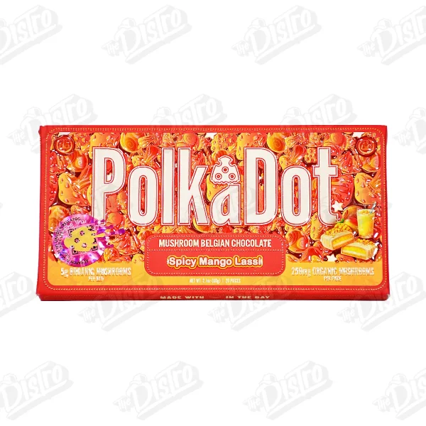 Polka Dot Mushroom Belgian Chocolate (5g)